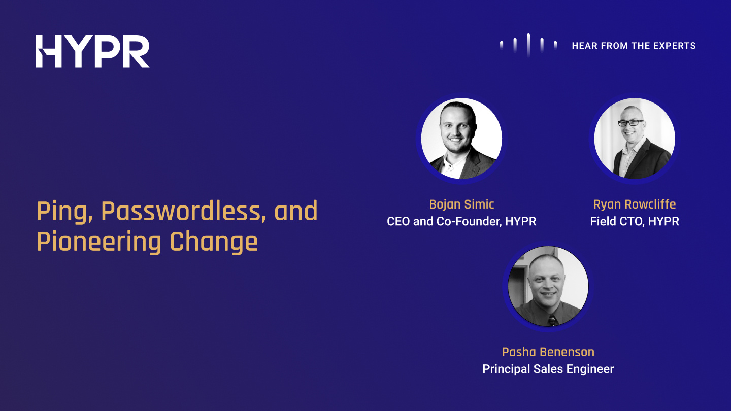 Ping, Passwordless and Pioneering Change LinkedIn Live